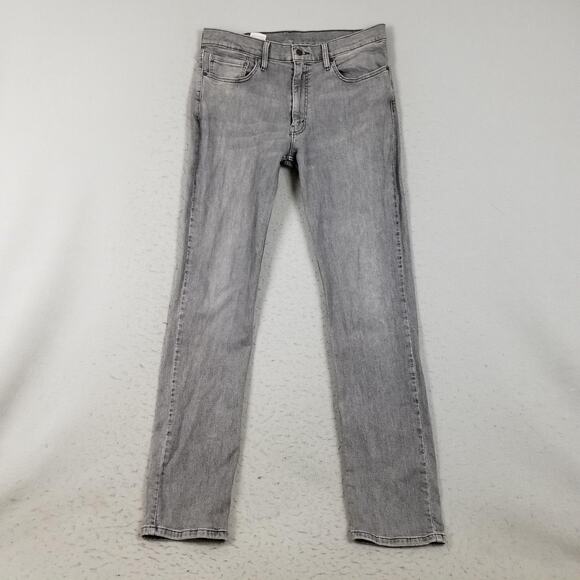Levis 511 Jeans Mens 36x36 Gray Slim Fit Stretch Denim Pants Mid Rise Casual - Picture 1 of 12